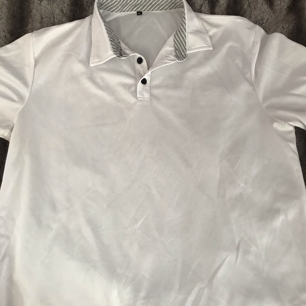 Sold|White Collar Shirt